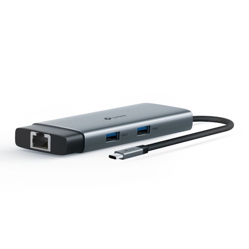 TP LINK - Adaptador USB Hub USB Tipo-C 6 en 1 UH6120C