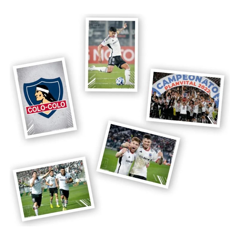 PANINI CHILE - Álbum Colo Colo The Fan´s Collection + 144 Sticker