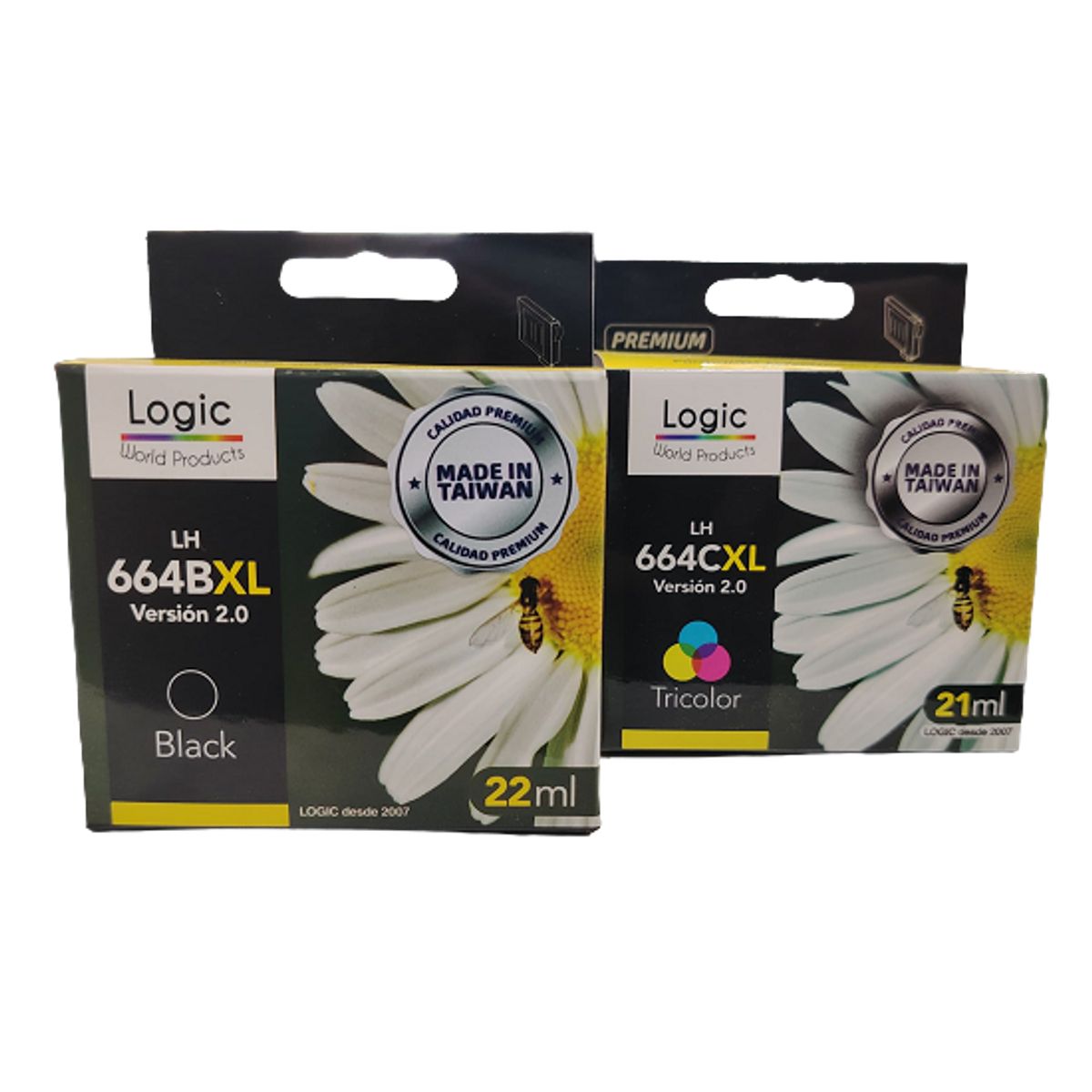 LOGIC - Pack cartuchos 664XL version 2.0 Logic