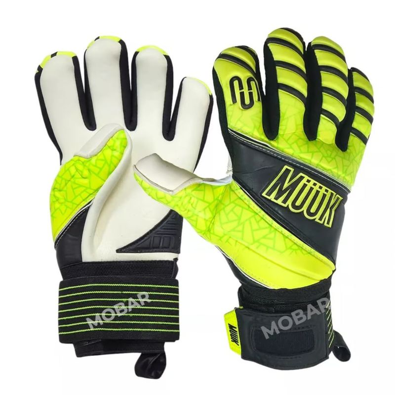 MUUK - Guantes Arquero Futbol Muuk Pro Latex Aleman Alto Rendimient