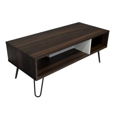 Imagen 2 del producto Mesa De Centro Café Oscuro 40x101.1x45 cm