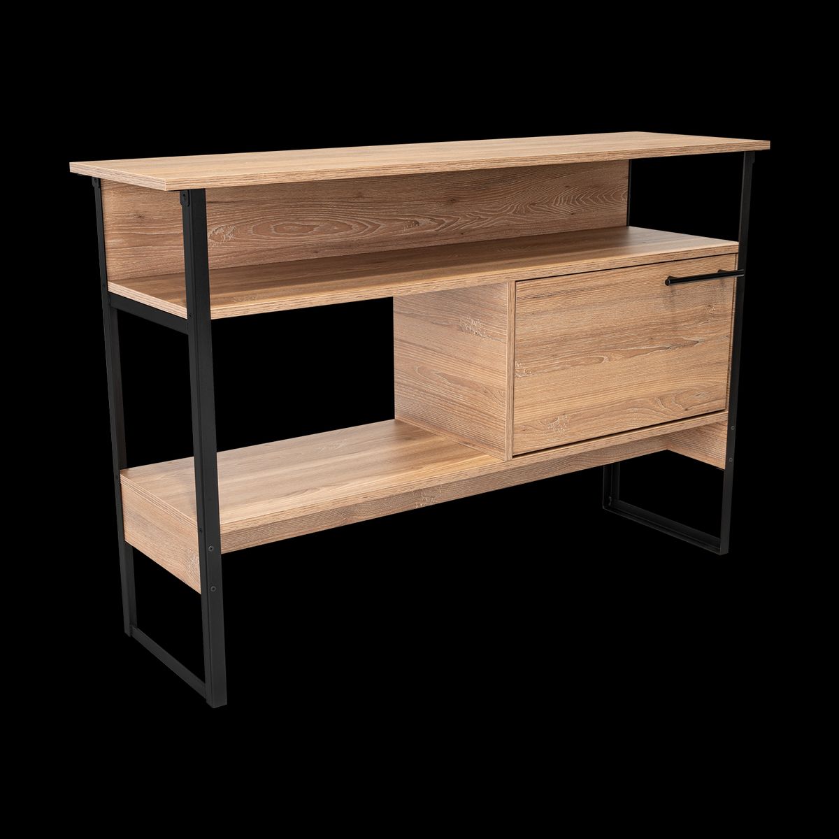 TUHOME - Arrimo 1 Puerta Magnum 80X120X35 Cm Miel