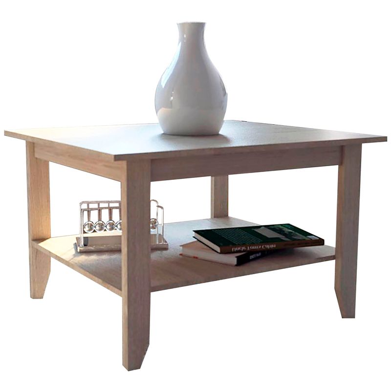 TUHOME - Mesa De Centro Essential 45x80x70 Cm Rovere
