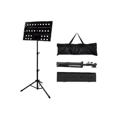 GENERICO - Atril De Partituras Grande Mando Altura Regulable Plegable