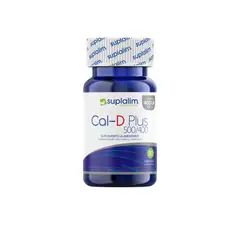 SUPLALIM - Cal-D Plus 500400 Suplemento con Calcio y Vitamina D3