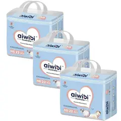 AIWIBI - Pañal X3 RN 22 (66 Pañales)