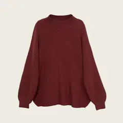 VACANZA - Sweater Rojo - 100% Algodón orgánico