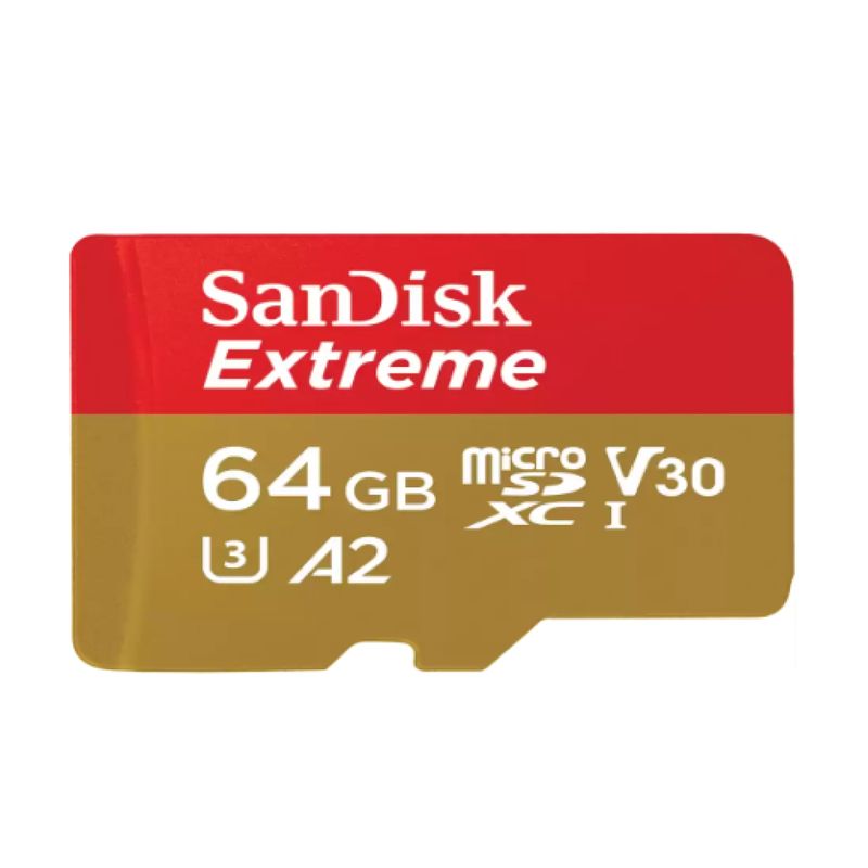 SANDISK - SanDisk MicroSD Extreme SDXC 64GB