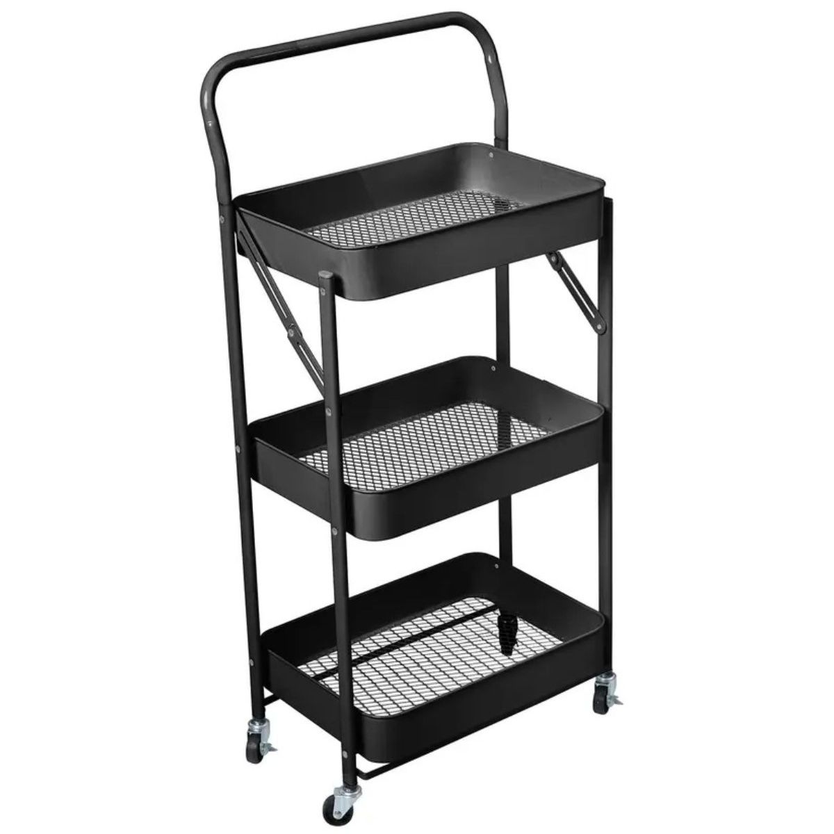 HABITA2 CHILE - Carro de Bar Plegable  Estilo y Funcionalidad en Movimiento