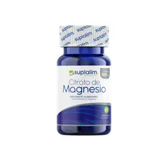 SUPLALIM - Citrato de Magnesio - 60 Cápsulas