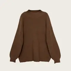 VACANZA - Sweater Café - 100% Algodón orgánico