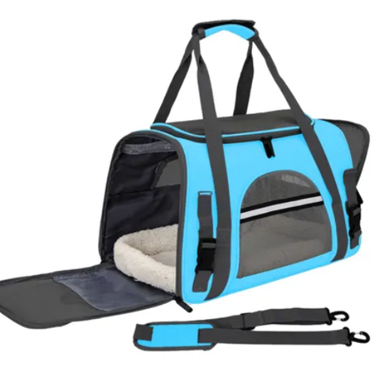 GENERICO - Bolso Transportador Mascota Para Perro Gato Respirable