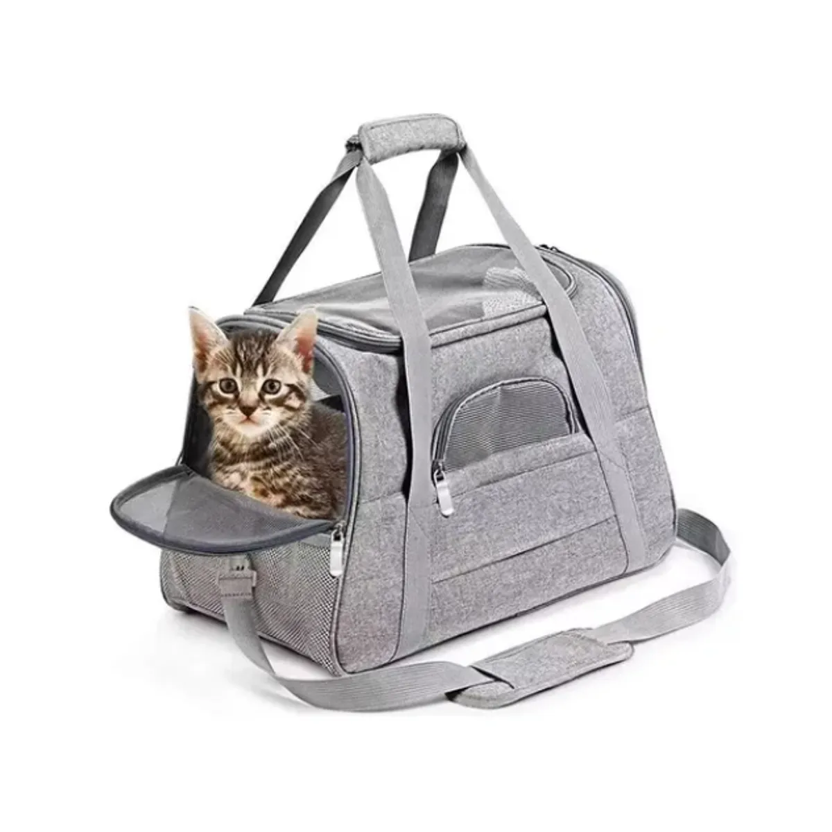 GENERICO - Bolso Transportador Mascota Para Perro Gato Respirable