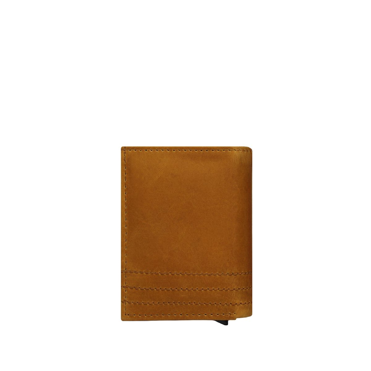 CRAFTMEN - Billetera Automatica De Cuero Natural Con Rfid Hombre Craftmen