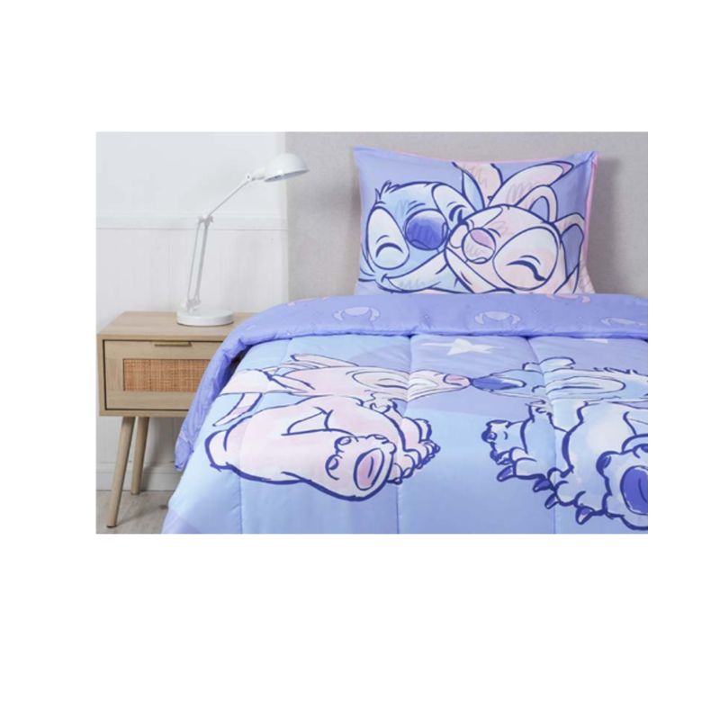 MASHINI - Plumón cubrecama infantil Stitch15 plaza