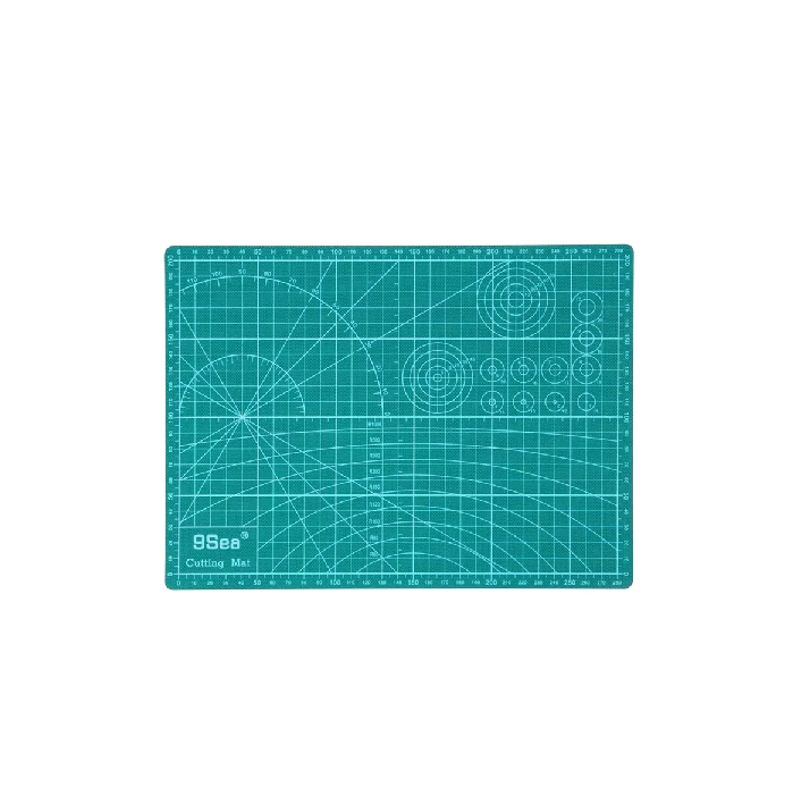 GENERICO - Base tabla alfombra salvacorte a2 60 x 45 cm color verde