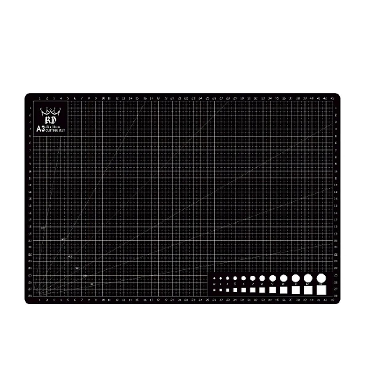 GENERICO - Pack 4 tapetes de corte para cameo y cricut 30cm x 30cm mult