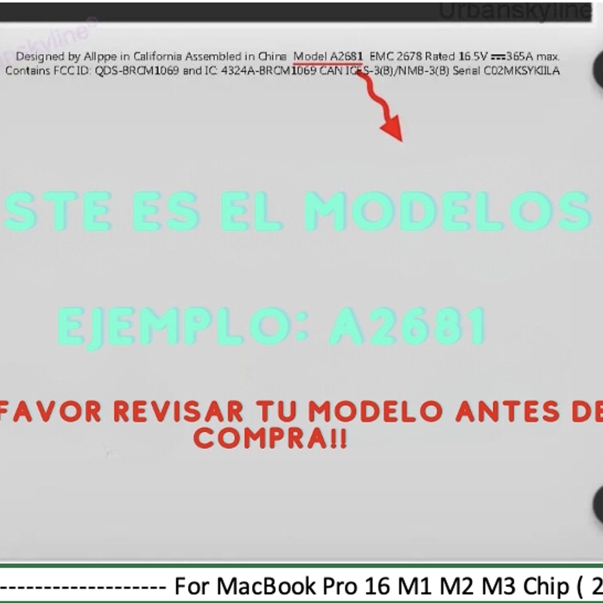 GENERICO - Carcasa para Macbook New Pro 16.2 A(2485-2780-2991) Púrpura Mate