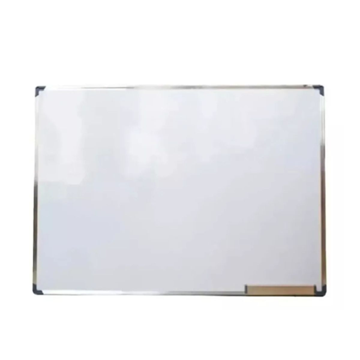 GENERICO - Pizarra acrílica blanca 80x120 con 3 plumones y un borrador