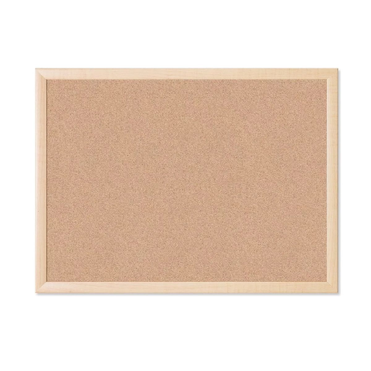 GENERICO - Pizarra corcho 40 x 60 borde madera resistente + fijadores c