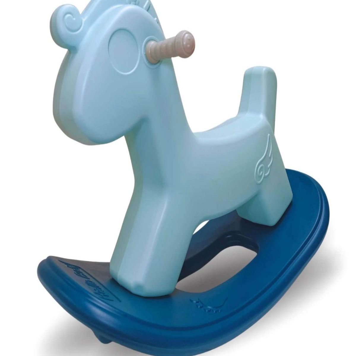 GENERICO - BALANCIN CABALLO AZUL PARA BEBES