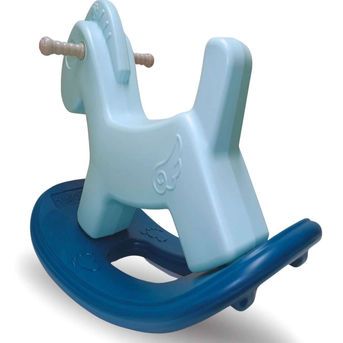 GENERICO - BALANCIN CABALLO AZUL PARA BEBES