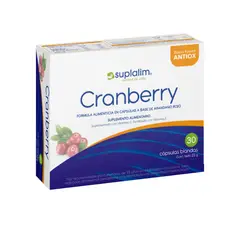 SUPLALIM - Cranberry - 30 Cápsulas