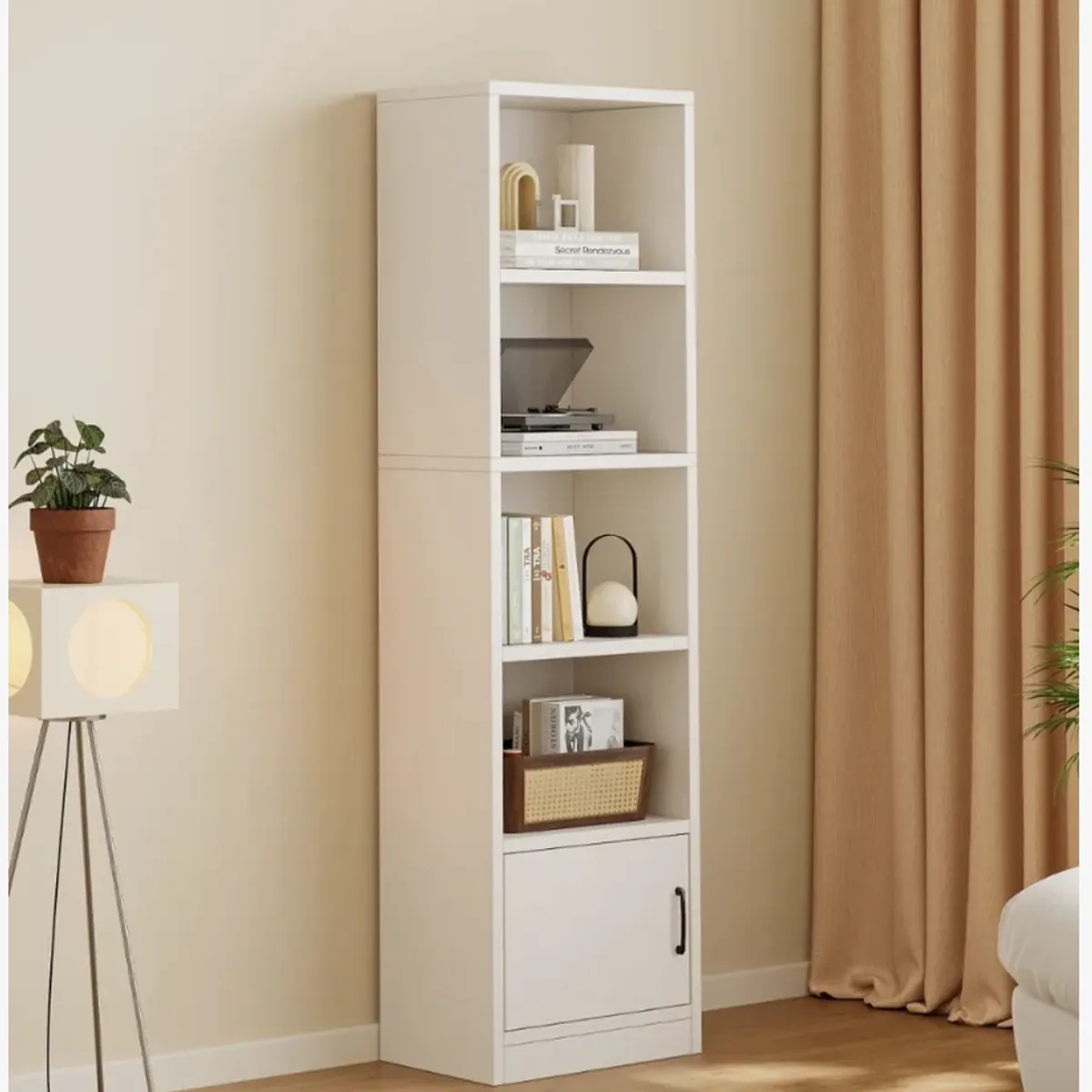 HOMER DESIGN - Estante Repisa Para Libros librero biblioteca Combinable 40cm de Ancho