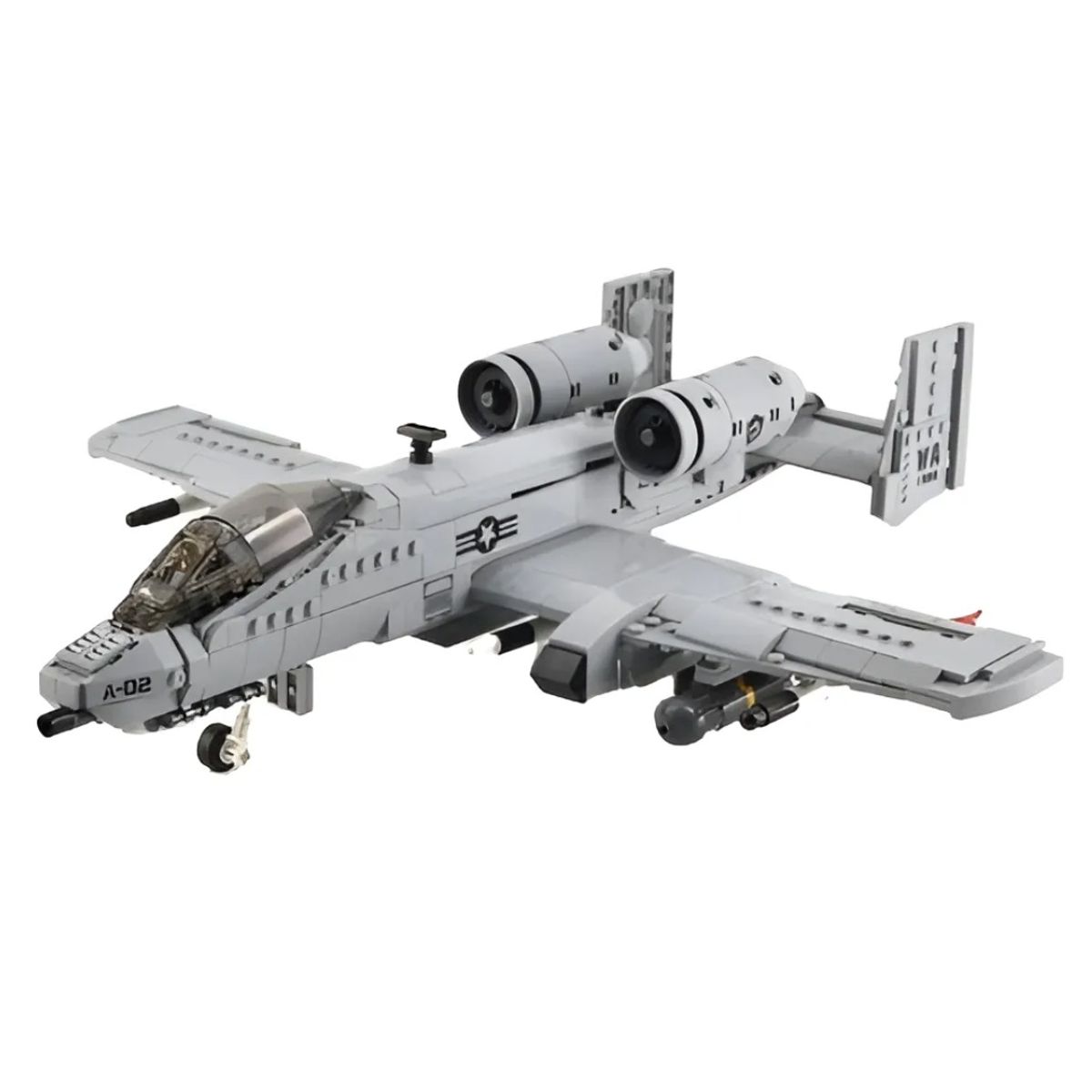 GENERICO - Avión de Ataque A-10C Warthog USAF compatible Lego