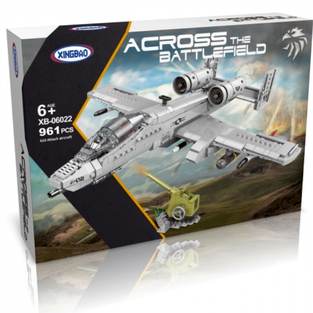 GENERICO - Avión de Ataque A-10C Warthog USAF compatible Lego