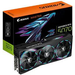 GIGABYTE - Tarjeta de Video Aorus Master RTX 5070 12GB GDDR7 PCI-E 5.0