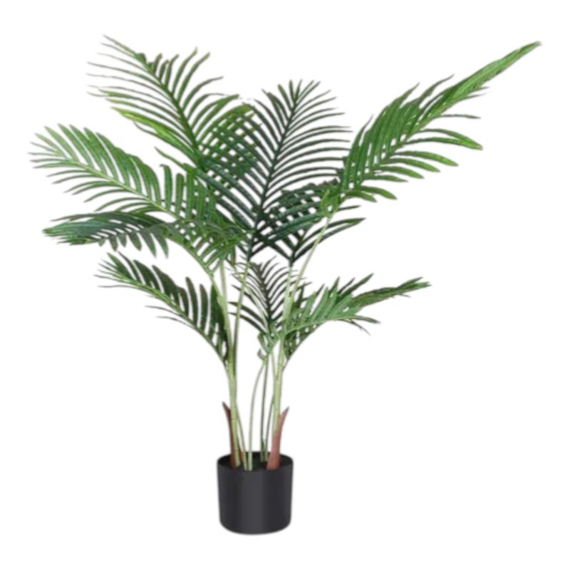 GENERICO - Planta Artificial Con Macetero Plastico Palmera De 110MTS