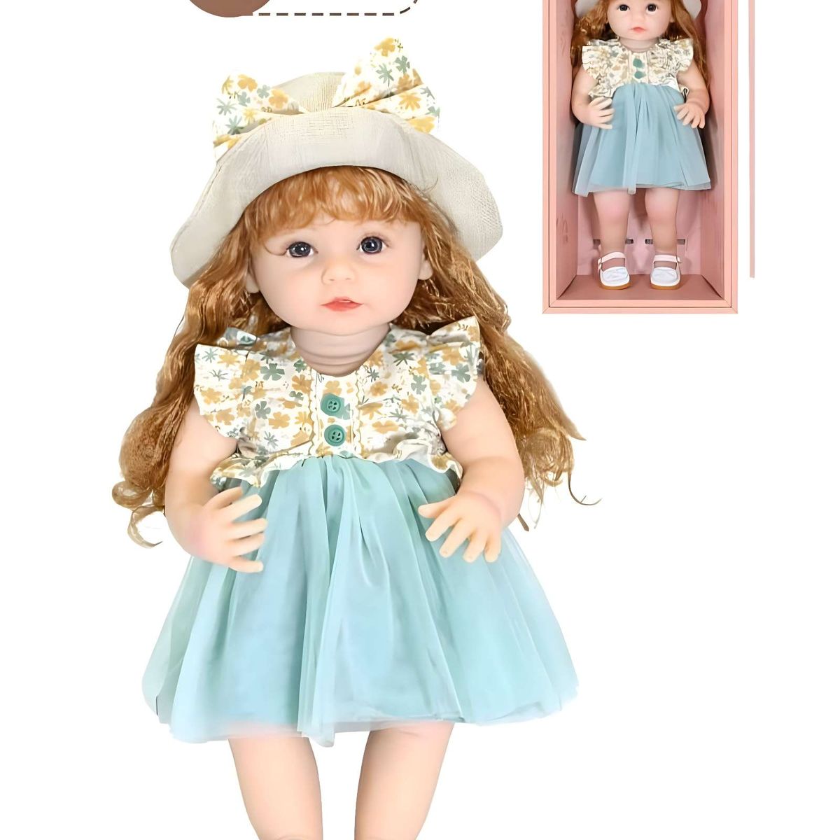 GENERICO - Muñeca infantil bebé realista silicona Venus