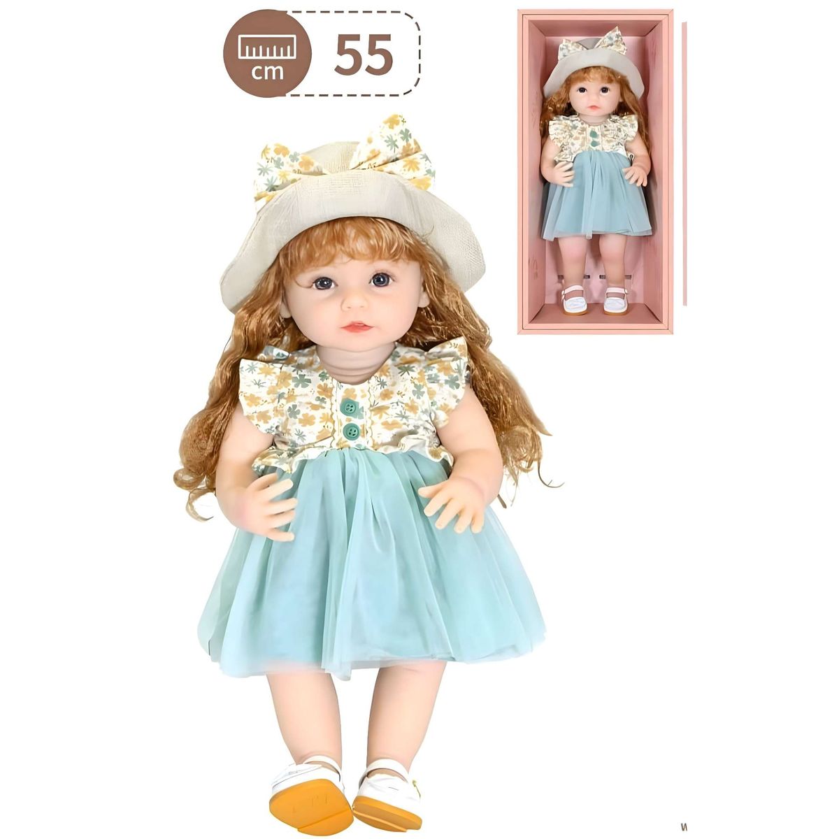 GENERICO - Muñeca infantil bebé realista silicona Venus