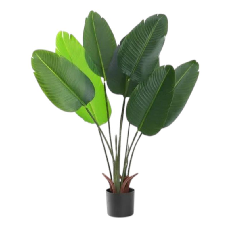 GENERICO - Planta Artificial 1.20 Cm Decoración Hogar Color Verde Lujo