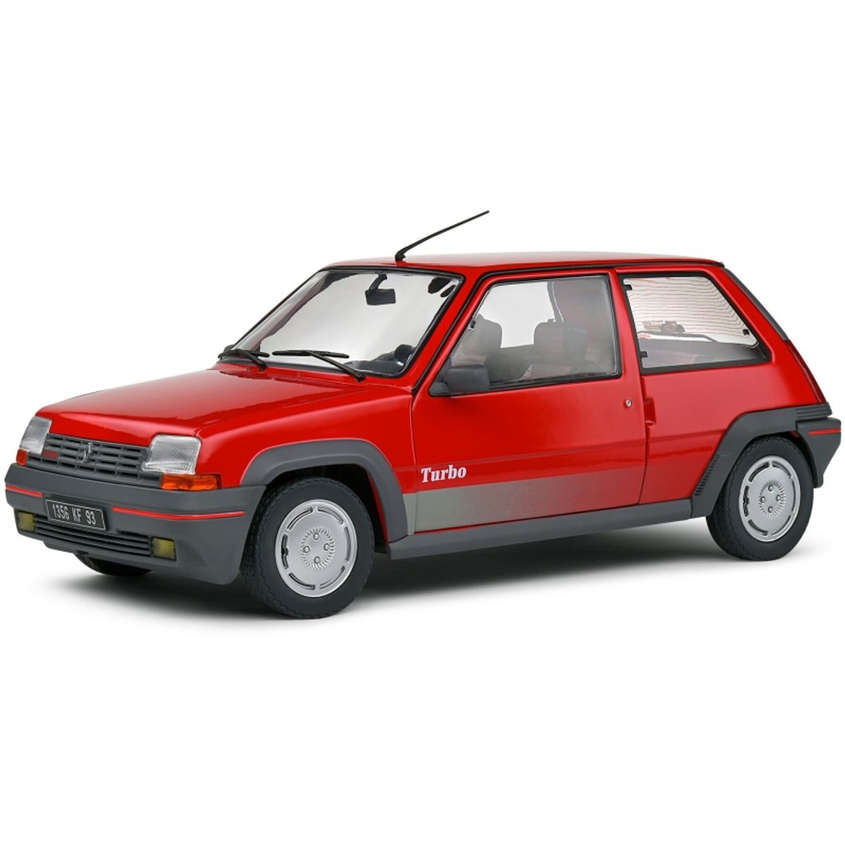 GENERICO - SOLIDO 1810001 1-18 RENAULT 5 GT TURBO MK1 ROUGE VIF 1985