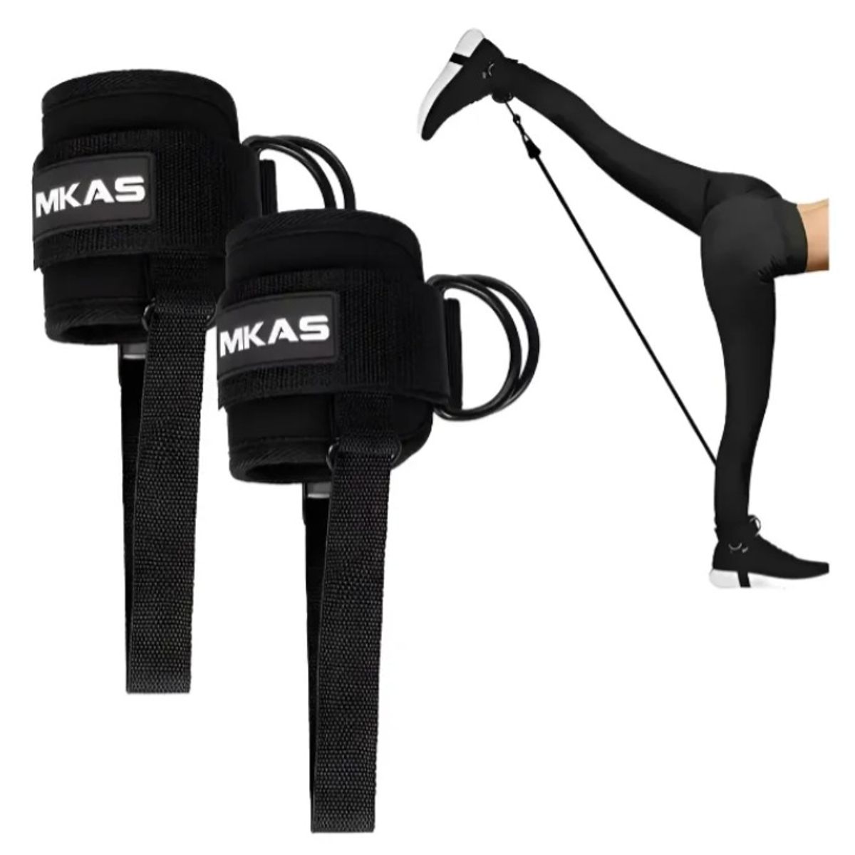 GENERICO - Tobillera para Poleas y Agarre