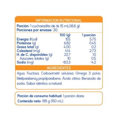 Imagen 2 del producto Jarabe DHA Mini – Omega 3 para Desarrollo Cerebral Infantil