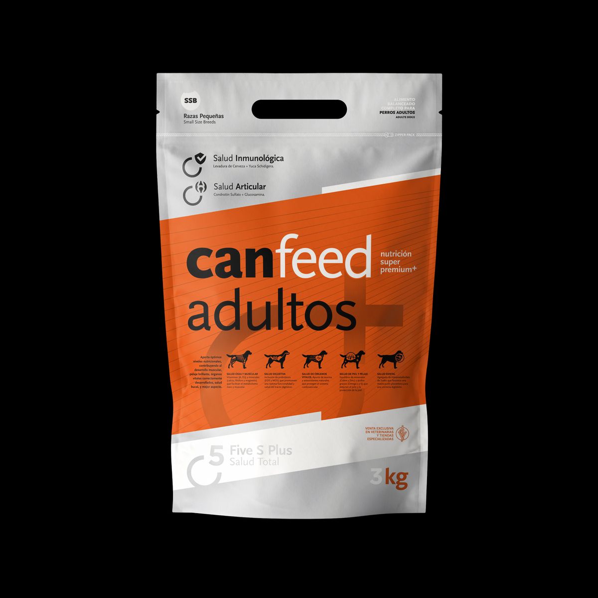 GENERICO - Canfeed Perros Cachorros Razas Pequeñas y Medianas 3kg