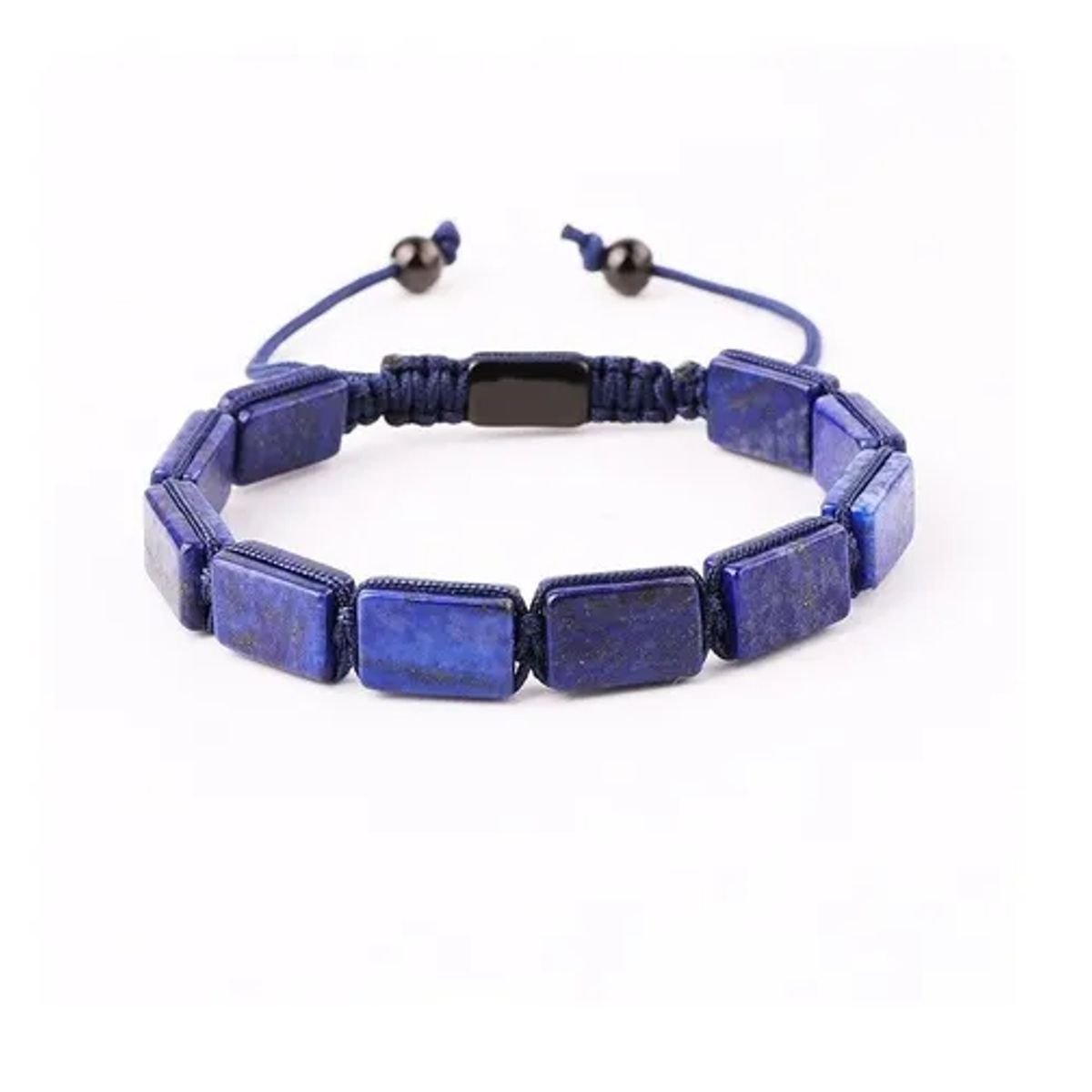 GENERICO - Pulsera Piedra Lapislazuli Hombre Moda Royal Madriz