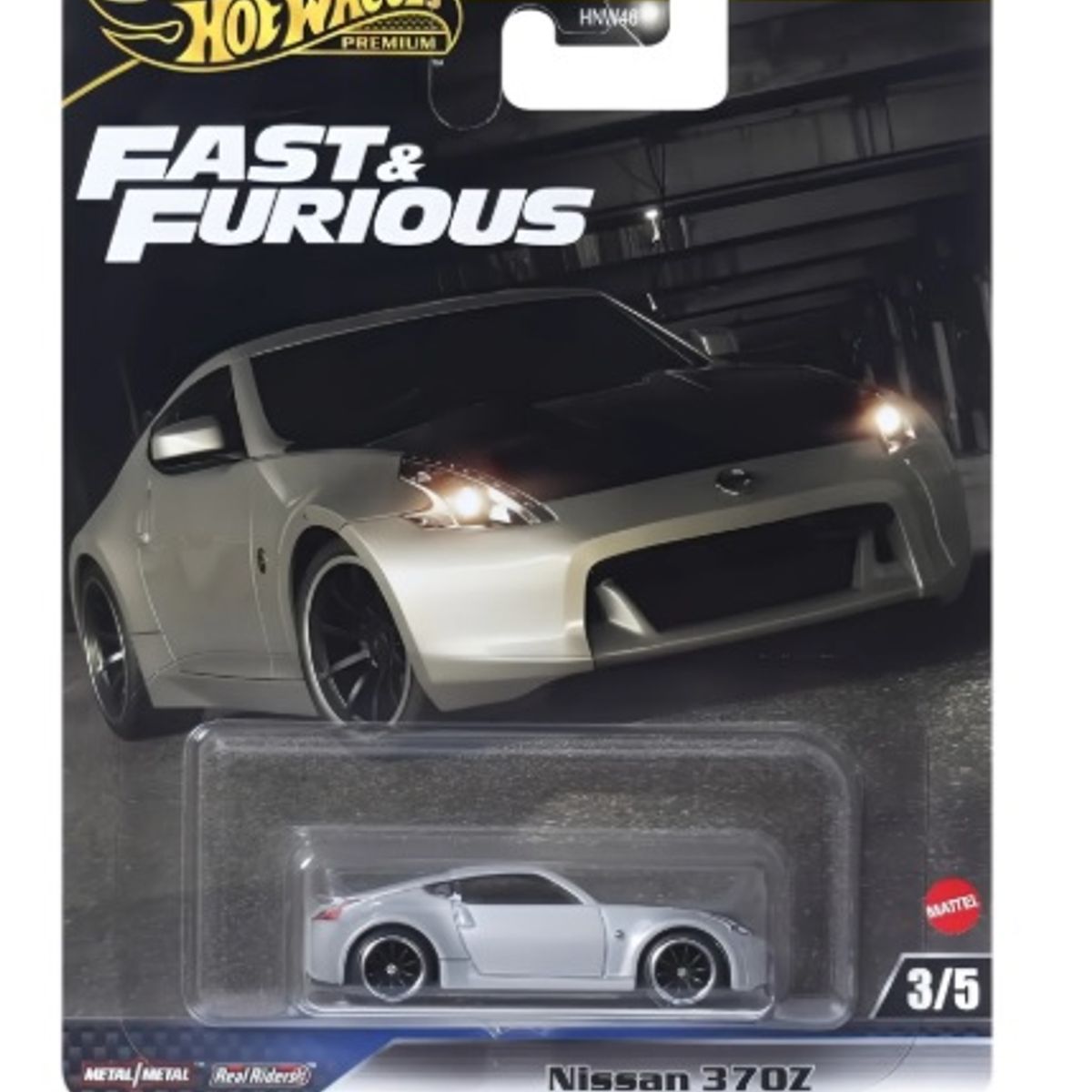 HOT WHEELS - Rapido y furioso Nissan 370Z hot wheels 3/5  jbl81