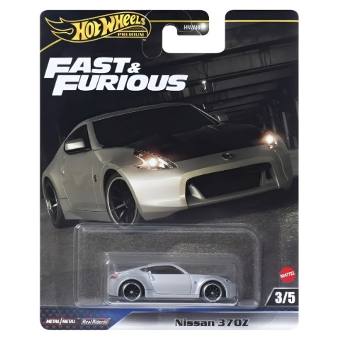 HOT WHEELS - Rapido y furioso Nissan 370Z hot wheels 3/5  jbl81