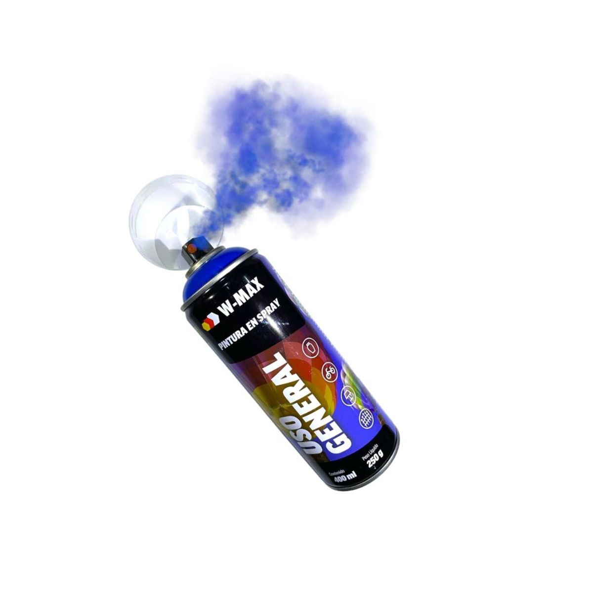 WURTH - Pintura Spray Azul W-max 400ml Uso General