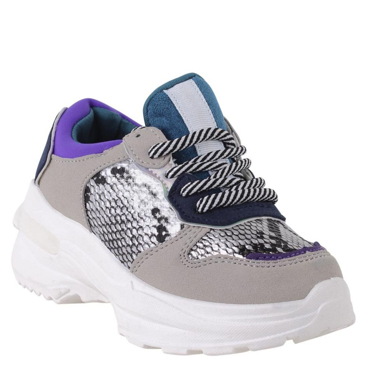 NATGEO - Zapatilla Urbana Niña Gris