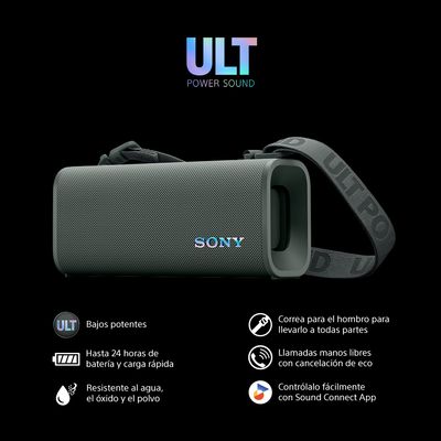 Imagen 2 del producto Parlante portátil inalámbrico ULT FIELD 3 Verde