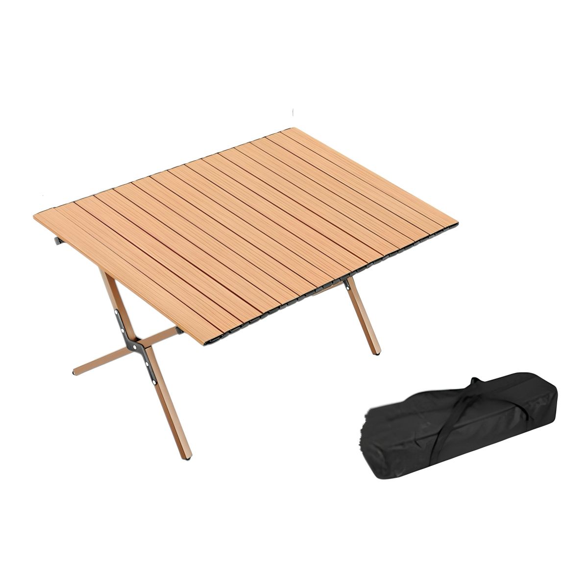 LUBABYCAS - Mesa De Camping Plegable Impermeable 90x61cm Kemi