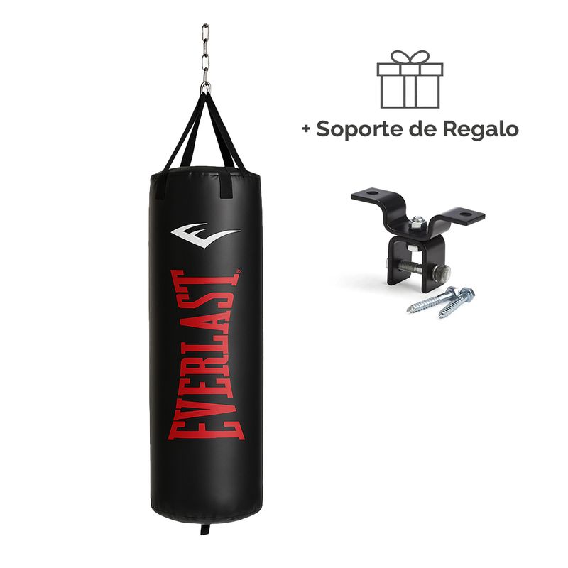 EVERLAST - Saco de Boxeo Everlast Nevatear 100cm + Soporte