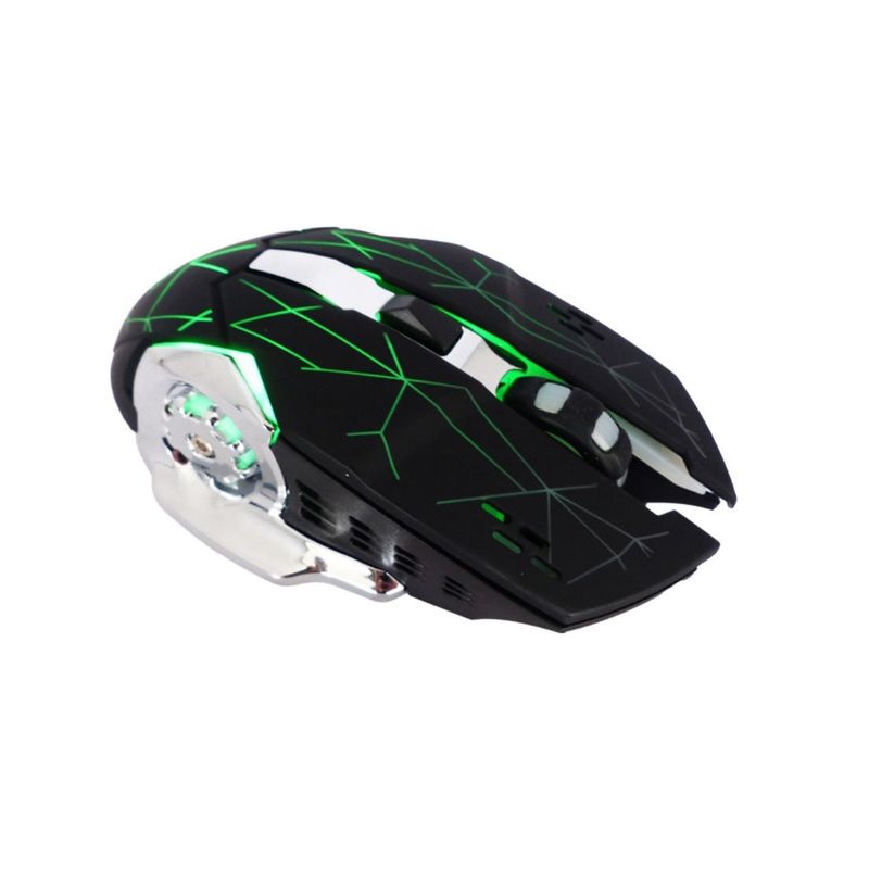 GENERICO - MOUSE INALAMBRICO GAMER RECARGABLE GAMEPRO-X MODELO Q13 CON ILUMINACION
