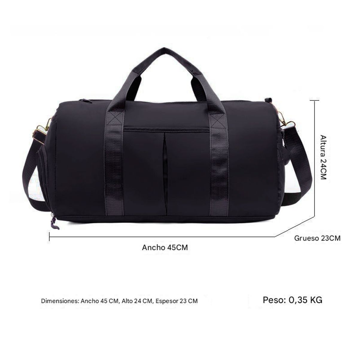 ATURE - Bolsa Gran Capacidad Para Viajes Hombres Y Mujeres Deportes