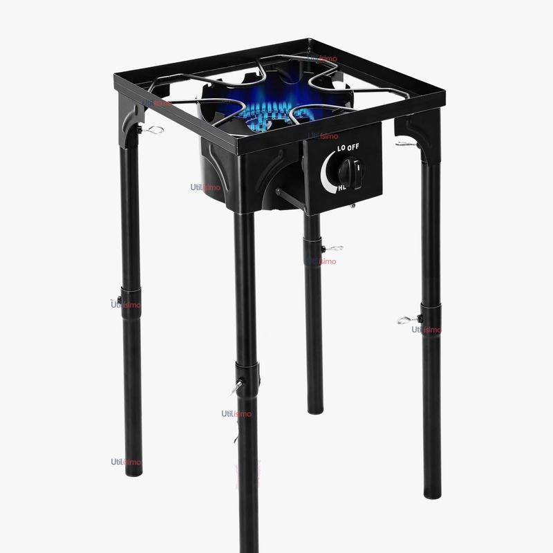 LINE - Estufa Fogón 1 Plato Cocina Camping Exterior Rústica Premium